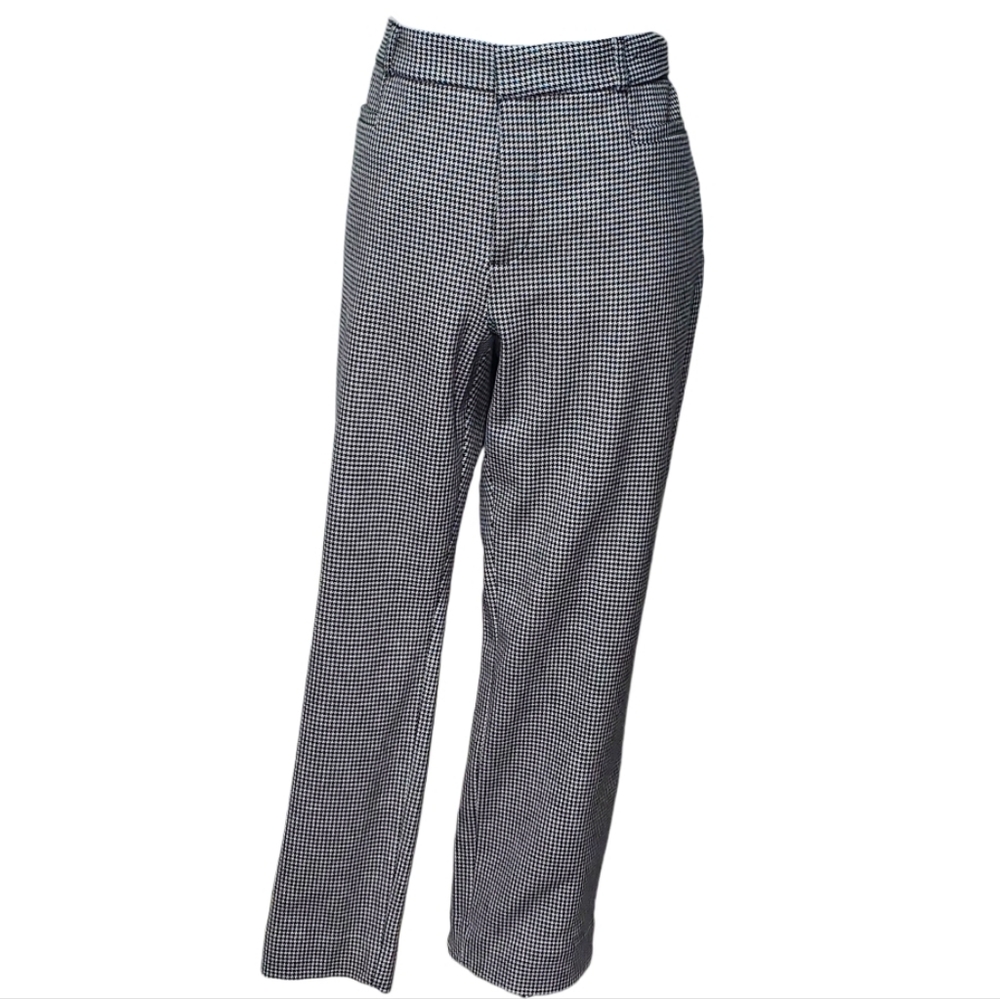 Banana Republic Black and White Houndstooth Sloan Slacks Size 16